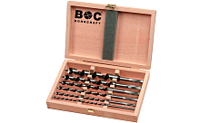 Набор сверел винтовых по дереву из 6 шт L= 460 мм  Bohrcraft