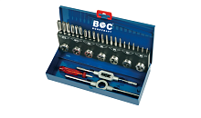 Набор  М3 - М12 ручных метчиков и плашек Bohrcraft