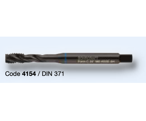 Метчики М3-М24 спиральные HSSE (синее кольцо) 4154 Bohrcraft