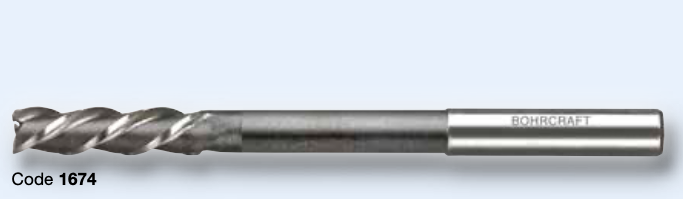 Развертки машинные Ø 3,0 - 20,0 HSSE спиральные