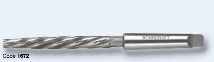 Развертки машинные Ø 10,0 - 30,0 HSS с коническим хвостовиком