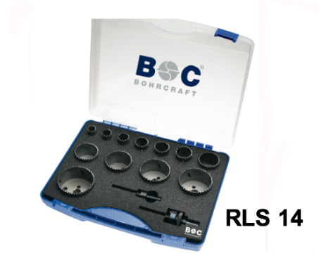 Наборы коронок с державками 1900 и 1901 Bohrcraft