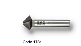 Зенковки Ø 6,3-40,0 90° HSS AL-Cro 1731 Bohrcraft