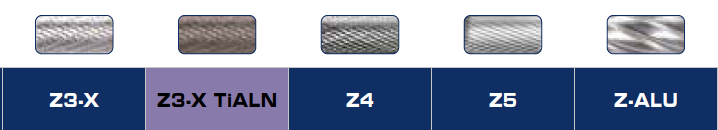 Борфрезы тв. спл. гиперболические Bohrcraft