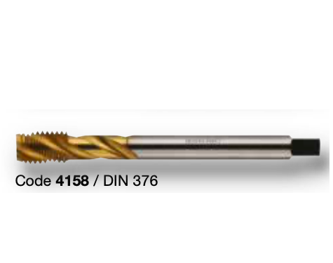 Метчики М3-М24 спиральные HSSE TiN серия 4157 Bohrcraft