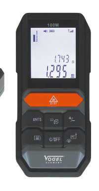 Дальномер 0,5 - 100 м с лазерной точкой Vogel