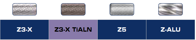 Борфрезы тв. спл. гиперболические с острым торцем Bohrcraft