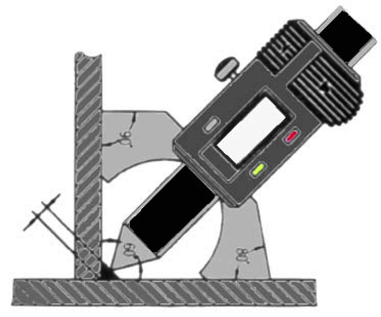 Измеритель высоты 0-20 сварных швов цифровой Vogel
