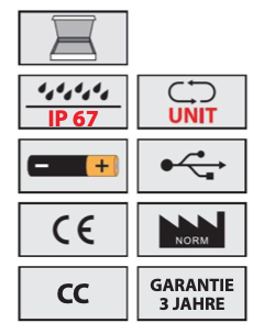 Кронциркули 2,5-12,5 / 95-135 внутренние измерения  IP67 Vogel 
