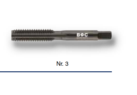 Метчики  М3-М20 HSSE к-т 3 шт и №1, 2,3 серия 4110 Bohrcraft