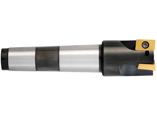Фрезы концевые корпусные 90° с коническим хвостовиком со сменными пластинами