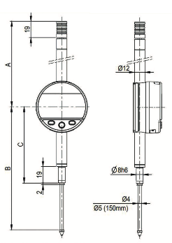Индикаторы ИЧЦ 12,5 - 150 IP 54 Proximity Vogel