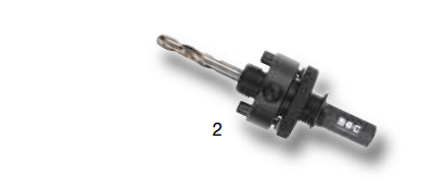 Наборы коронок многоцелевых с твердоспл зубьями 1930 Bohrcraft