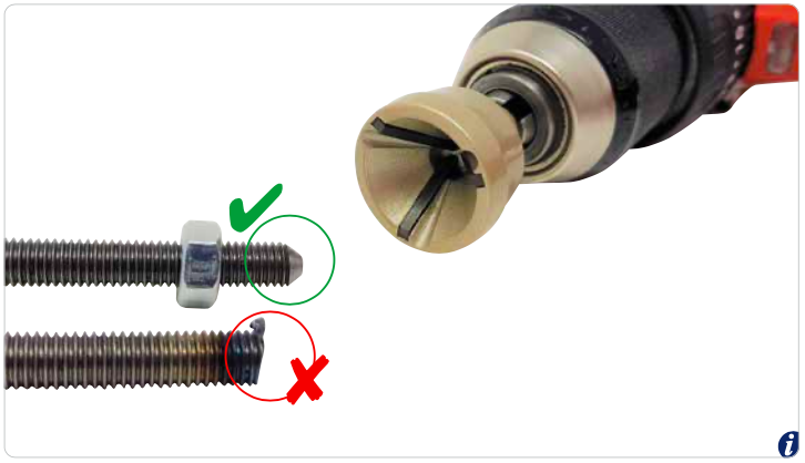 Обратные зенковки для ремонта резьбы